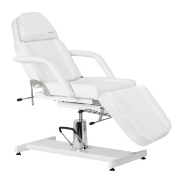 Hydraulinen kauneustuoli Sillon 210 kehdolla valkoinen — sivu