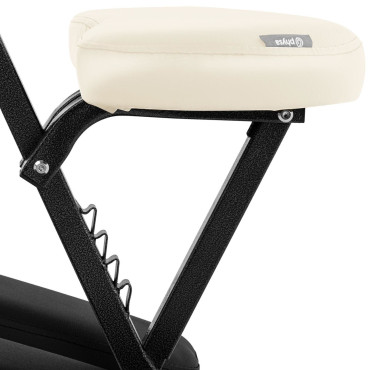 Massage stol Portable vikning Montpellier beige upp till 130 kg beige