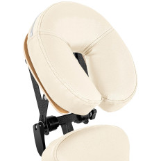 Massage stol Portable vikning Montpellier beige upp till 130 kg beige