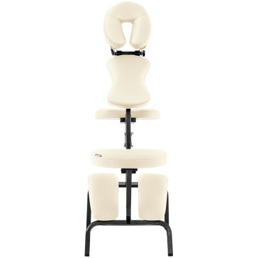 Massage stol Portable vikning Montpellier beige upp till 130 kg beige