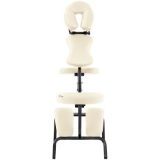 Massage stol Portable vikning Montpellier beige upp till 130 kg beige