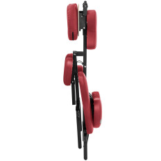 Masážne stoličky Mobilný Montpellier Red Až 130 kg Red