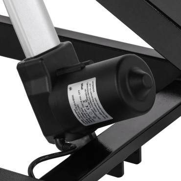 Elektrische trimsalon tafel P4W 1 zwart — detailopname