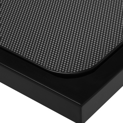 Electric grooming table P4W 1 black — close-up of the surface