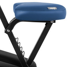 Masāžas krēsls Portable Montpellier zils līdz 130 kg zila