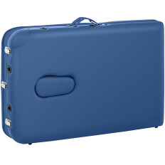 Cama de masaje de mesa Bordeaux plegable portátil azul de hasta 180 kg azul