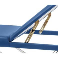 Tabela Masažna postelja Prenosna zložljiva Bordeaux Blue do 180 kg Blue