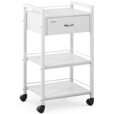 Helder Cosmetic Dedo familiar 1 cajón 3 estantes 47.5 x 40 x 85.5cm Blanco