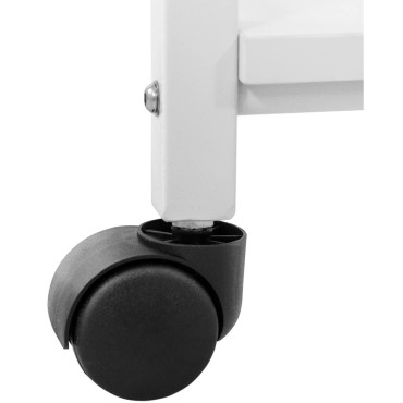 Cosmético helder familited dedo 1 gaveta 3 prateleiras 47,5 x 40 x 85.5cm branco