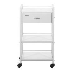 Cosmético helder familited dedo 1 gaveta 3 prateleiras 47,5 x 40 x 85.5cm branco