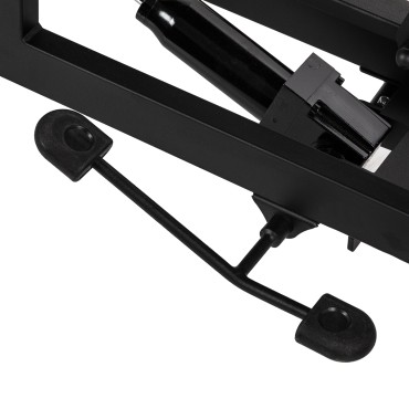 Hydraulische Rehabilitatie Tafel voor Massage en Fysiotherapie Balance Solidum 3 grijs — detail handvat