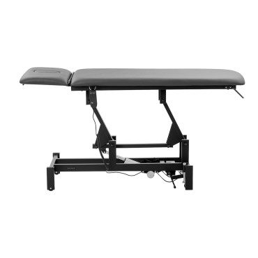 Elektrischer Rehabilitationsliege für Massage und Physiotherapie Balance Eso 2 grau — Seitenansicht