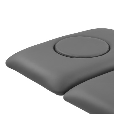 Table de rééducation électrique pour massage et physiothérapie Balance Eso 2 grise — gros plan surface