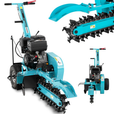 Kettinggraafmachine voor...