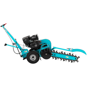 Escavatore a catena per scavi lineari per cavi di tubi 600 mm 15 km 3,6 l