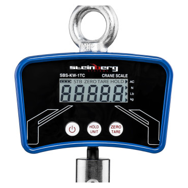 Hakowa skala piekārtā 1 tonnām SBS-KW-1TC ar 1000 kg / 0,2 kg barošanas avots