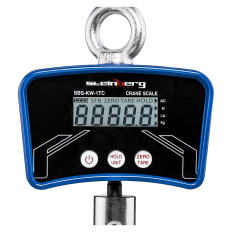 Hakowa skala piekārtā 1 tonnām SBS-KW-1TC ar 1000 kg / 0,2 kg barošanas avots