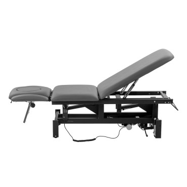 Elektrischer Rehabilitations- und Massagetisch Balance Eso 5 grau — Seitenansicht