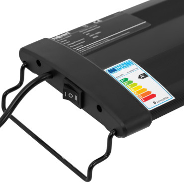 Lampe d'éclairage LED pour aquarium, croissance des plantes, spectre complet, 129 diodes, 87 cm, 25 W.
