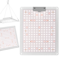 Lamp voor het groeien van plantengroei Volledig spectrum 30 x 24 cm 234 LED 110 in zilver