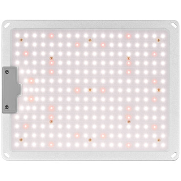 Lamp voor het groeien van plantengroei Volledig spectrum 30 x 24 cm 234 LED 110 in zilver