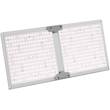 Svetilka za rast rastlin Polni spekter 60 x 24 cm 468 LED 220 v srebru
