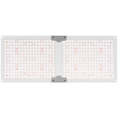 Lampa na pestovanie rastu rastlín Full Spectrum 60 x 24 cm 468 LED 220 v striebre