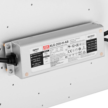 Lâmpada para crescimento de planta crescente espectro completo 60 x 24 cm 468 LED 220 em prata
