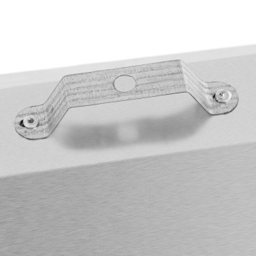 Lampe de croissance pour plantes à spectre complet 25 x 12 cm 136 LED 50 W argentée