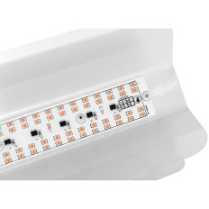 Lampe til vækst Voksende planter Fuld spektrum 25 x 12 cm 136 LED 50 i sølv