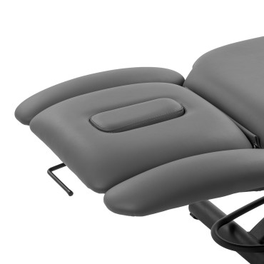 Ηλεκτρικό τραπέζι αποκατάστασης για μασάζ και φυσικοθεραπεία Balance Novus 4 γκρι — κοντινό μπράτσο