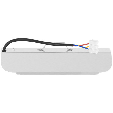 Lampa för tillväxt växande växter Full spektrum 25 x 12 cm 136 LED 50 i silver