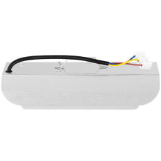 Lampe de croissance pour plantes, plein spectre, 25 x 17 cm, 136 LED, 100 W, argentée.