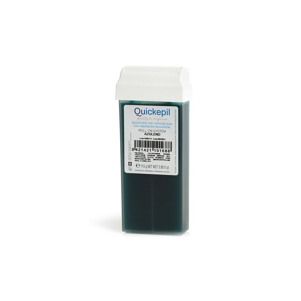 Quickepil sokerivaha azuleno rullassa 110g — etuosa