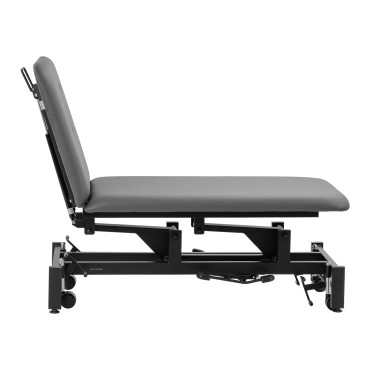 Hidraulikus Rehabilitációs Asztal Masszázshoz és Fizioterápiához Balance Solidum 5 szürke — oldalnézet