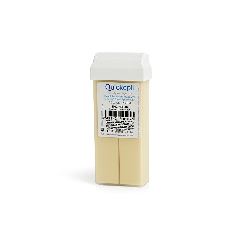 Quickepil gyantatekercs cink-argán 110g — elölnézet