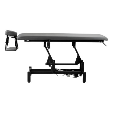 Table de rééducation électrique pour massage et physiothérapie Balance Eso 1 gris — vue latérale