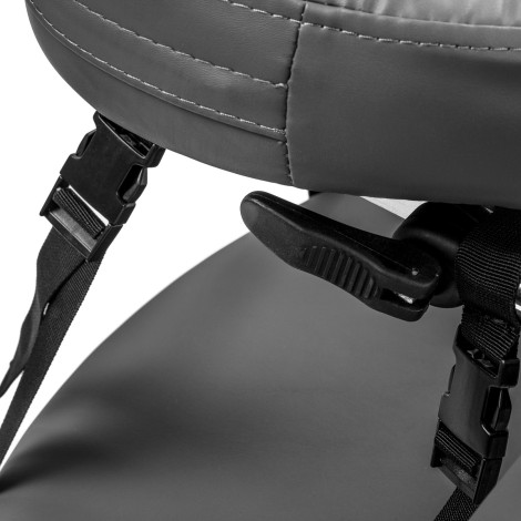 Elektrischer Rehabilitationsliege Balance Eso 1 grau — Detailaufnahme Griff