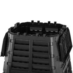 Tuincomposter voor organisch afval 90 x 90 x 145 cm 1000 L