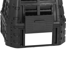 Tuincomposter voor organisch afval 93 x 93 x 113 cm 740 l