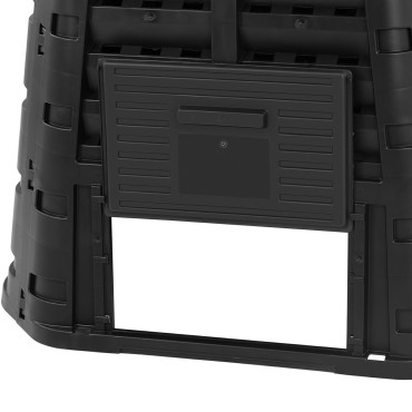 Garden Composter för organiskt avfall 69 x 69 x 82 cm 480 l