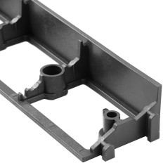 Frontera elástica del borde del césped para las rejillas de césped 101 cm 30 PCS.