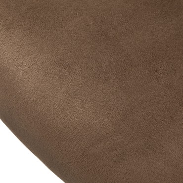 4Rico Arco bruine verstelbare draaistoel — detail zitvlak