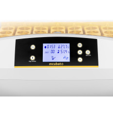 Incubateur éleveur pour 42 œufs de poule 90 W + ovoscope