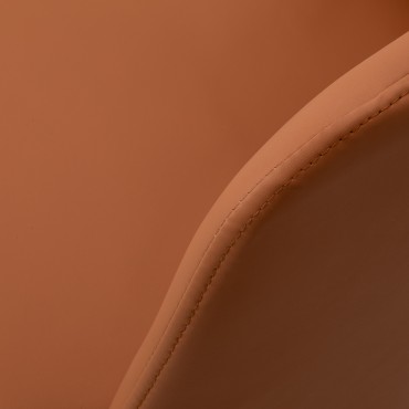 Tabouret 4Rico Modo marron — gros plan surface