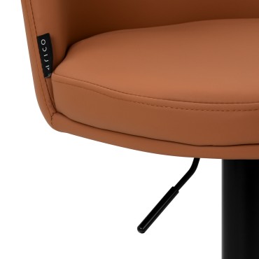 Taburete 4Rico Modo marrón — detalle del asiento