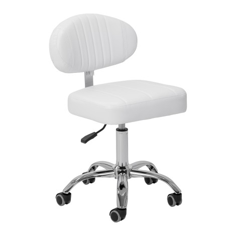 Κοσμητικό σκαμπό Giovanni Y08 λευκό