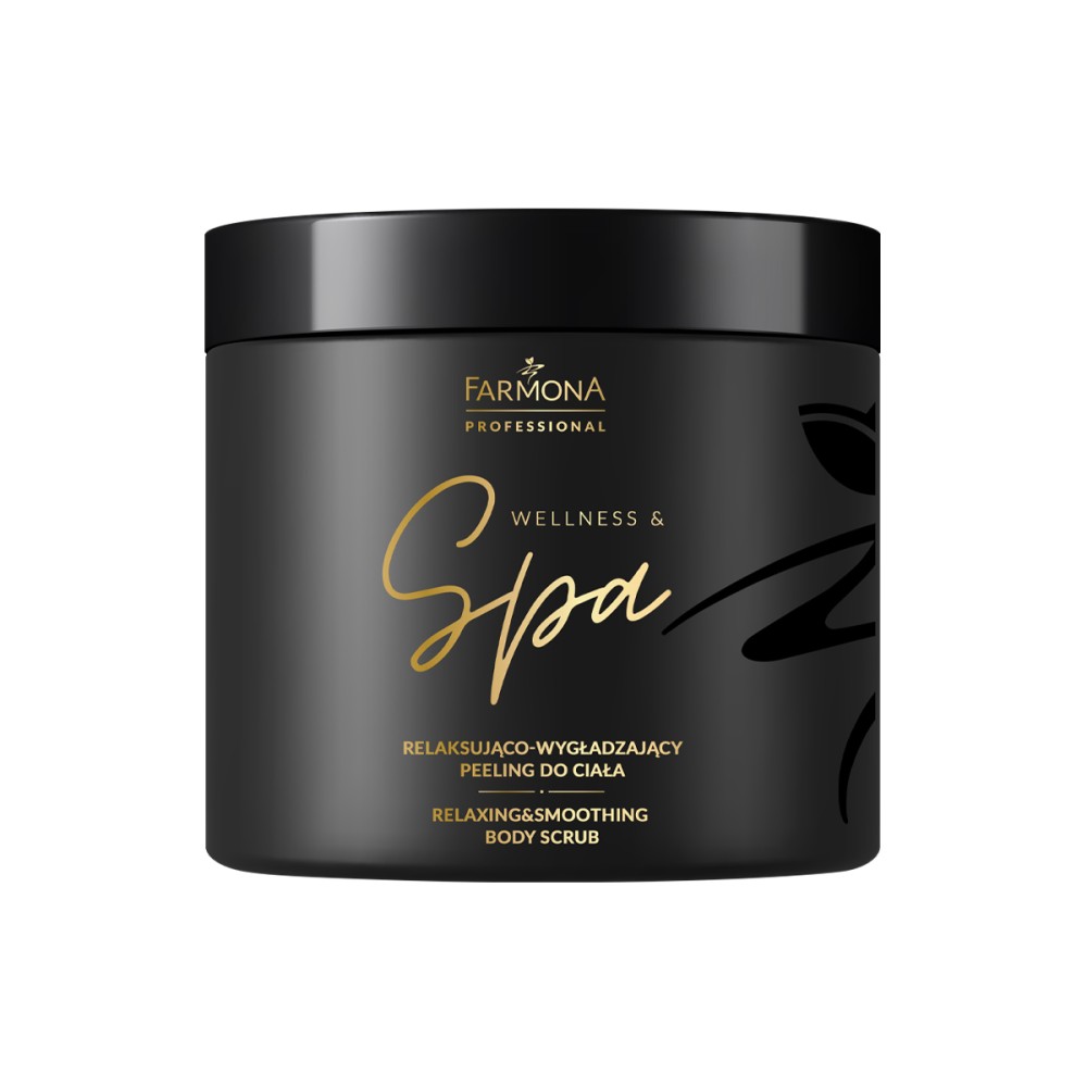 Farmona Wellness&Spa Avslappnande och Uppstramande Kroppsskrubb 500g — framsida
