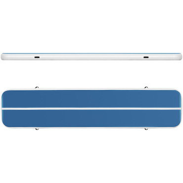 Matratze Matratzenpfad Akrobatische Airmils-Mütze 500 x 100 x 20 cm Blau-Weiß