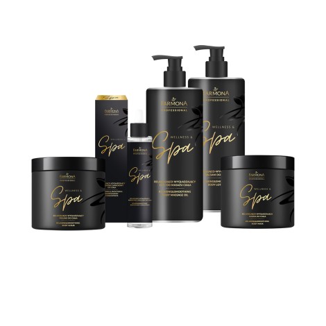 Farmona Wellness&Spa relaxing and smoothing body lotion 500ml — items shown together
